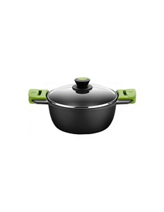 CACEROLA ALTA C/TAPA ALUMINIO FUNDIDO 24cm PRIOR 400324 BRA