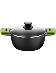 CACEROLA ALTA C/TAPA ALUMINIO FUNDIDO 24cm PRIOR 400324 BRA 2