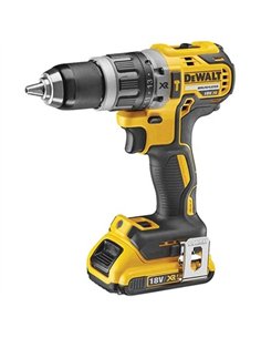TALADRO PERCUTOR BRUSHLESS 18V XR 2 BAT 2Ah DCD796D2 DEWALT 2