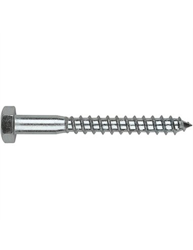 CAJA 100 TORNILLO BARRAQUERO 5x30mm DIN 571 AM