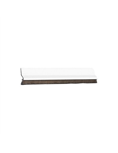 Burlete puerta n 2 de 820mm aluminio blanco 2051 amig