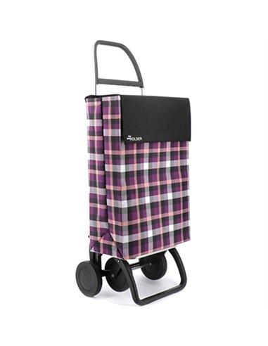 CARRO COMPRA 2+2 4R NYLON SCOTTISH MORE JEA036 ROLSER