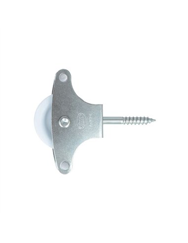CAJA 25 POLEA TENDER ROLDANA PLASTICO TIRAFONDO 40mm 372 AMIG