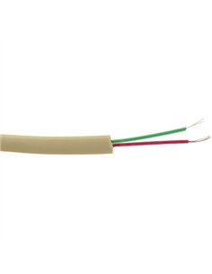 ROLLO 250mt CABLE TELEFONO REDONDO 2 HILOS H-2 2