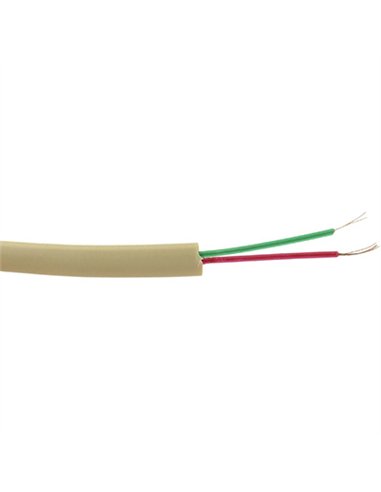 ROLLO 250mt CABLE TELEFONO REDONDO 2 HILOS H-2