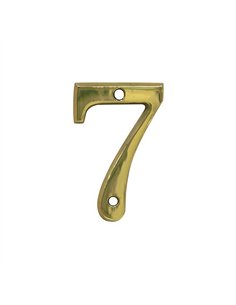 NUMERO 7 LATON 10cm AM