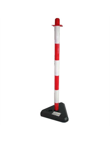 POSTE SEÃ‘ALIZACION PARA CADENA PLASTICO 87cm 27285 BA501090