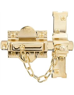 CERROJO 307R/80 DCHA. BOTON/LLAVE BOMB. PERFIL DORADO FAC 2