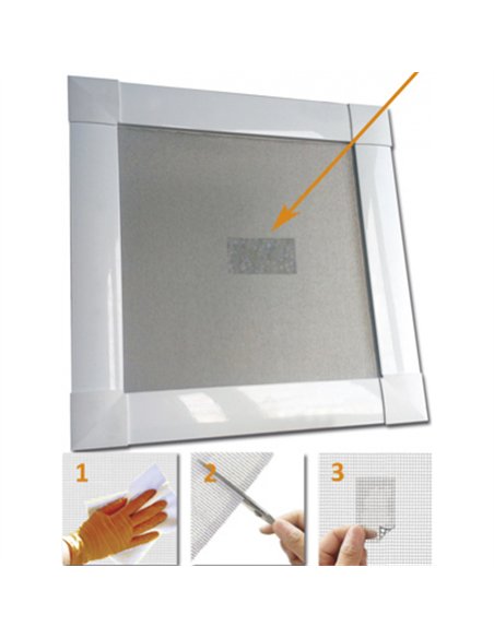 ROLLO PARCHE ADH. REPARACION MOSQUITERA GRIS 5x200cm EPID