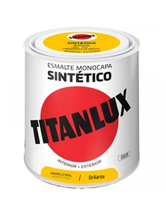 Esmalte amarillo real 250ml 529 titanlux