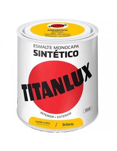 ESMALTE AMARILLO REAL 250ml 529 TITANLUX