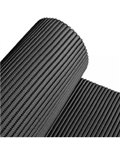 ROLLO 15mt ALFOMBRA PVC EXPANDIDO 65cm NEGRO M67