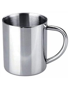 VASO TAZA CAMPING INOX CON ASA 700308 IBILI