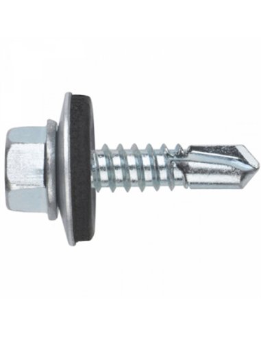 CAJA 1000 TORNILLO BROCA C/ARANDELA GOMA 5,5x25 7504-K