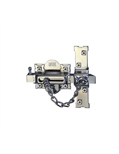 CERROJO 308R/80 IZQ BOTON/LLAVE BOMB. PERFIL 70mm CROMO FAC