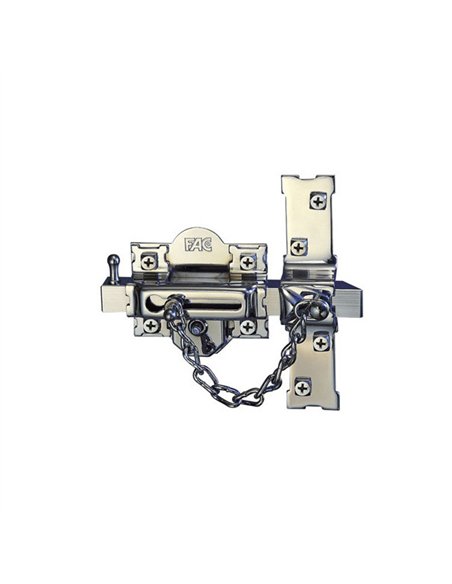 CERROJO 308R/80 IZQ BOTON/LLAVE BOMB. PERFIL 70mm CROMO FAC