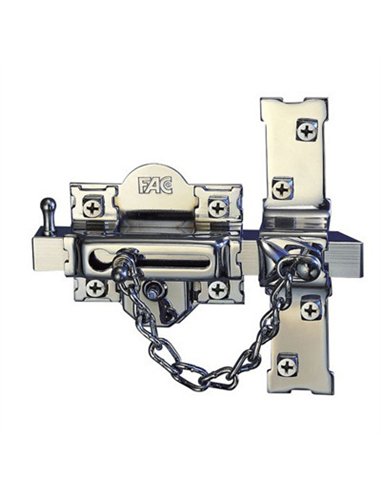CERROJO 308R/80 IZQ BOTON/LLAVE BOMB. PERFIL 70mm CROMO FAC