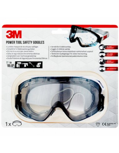Gafa protectora panoramica 2890c1 3m