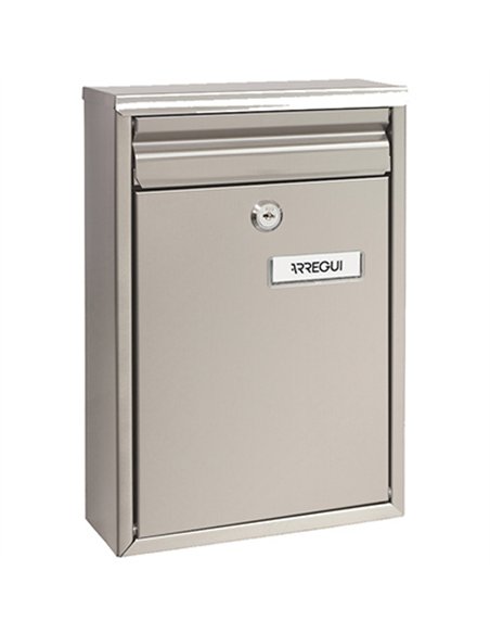 BUZON ZAGUAN INOXIDABLE 22x8x32 ARREGUI