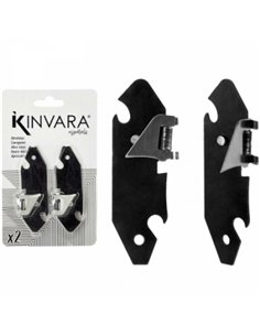 BLISTER 2 ABRELATAS EXPLORADOR NEGRO 25906 KINVARA 2