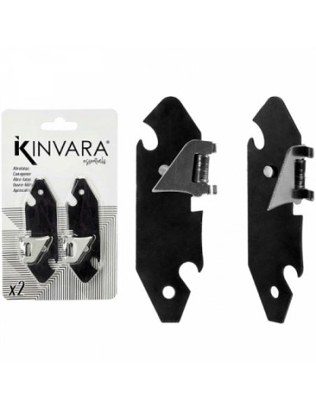 BLISTER 2 ABRELATAS EXPLORADOR NEGRO 25906 KINVARA