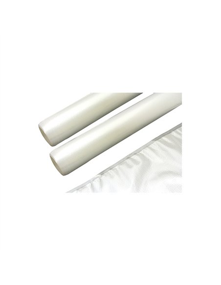 PAQ. 2 ROLLOS BOLSAS GOFRADAS ENVASADORA 30x600cm 31475
