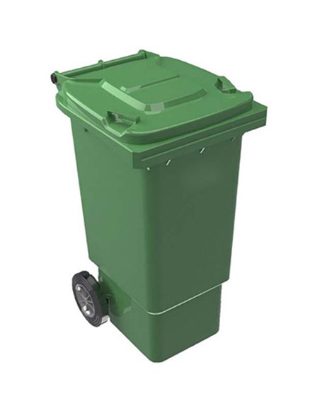 CONTENEDOR BASURA PLAST. 240lt SIN PEDAL C/RUEDAS MAYA