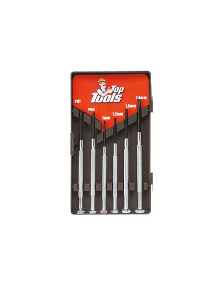 JUEGO 6 DEST. RELOJERO PRECISION 39D193 TOP TOOLS