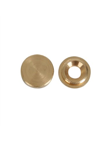 BOLSA 10 EMBELLECEDOR 14mm LAPIDADO CROMO