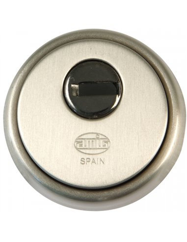 ESCUDO MACIZO CROMO 65mm MOD. 30 7342 AMIG