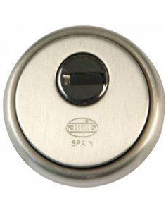 ESCUDO MACIZO CROMO 65mm MOD. 30 7342 AMIG 2