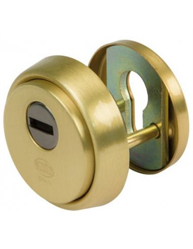 ESCUDO MACIZO CROMO 65mm MOD. 30 7342 AMIG