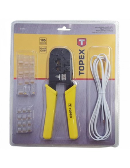 TENAZA CRIMPAR UNIVERSAL CABLE RED Y TELEF 32D408 TOPEX