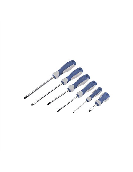 JUEGO 6 DESTORNILLADORES CR-VAN. 2xPH+4xPL 502035008 GSC