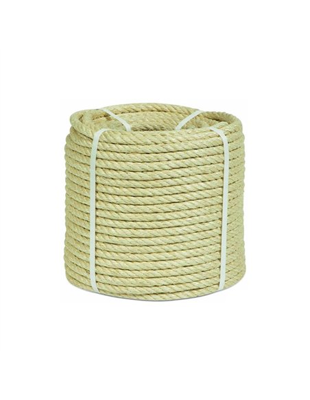 ROLLO 200mt CUERDA SISAL 8mm 072028