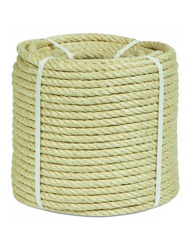 ROLLO 200mt CUERDA SISAL 8mm 072028