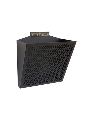 RECOGE PUBLICIDAD NEGRO NÂº2 32x30cm E2311 ARRREGUI