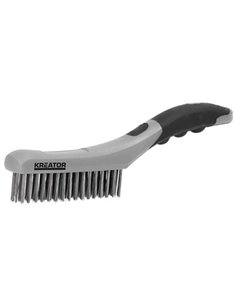 Cepillo pua acero mango bimaterial krt561005 kreator 2