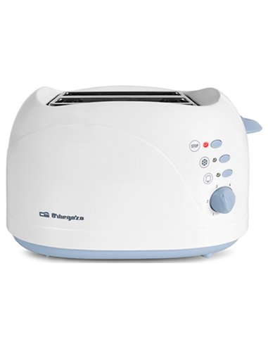 TOSTADOR PAN 750w 2 REBANADAS TO-3010 ORBEGOZO