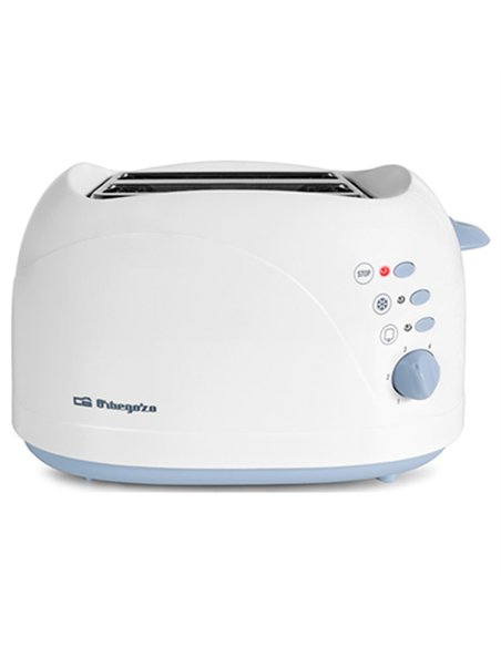 TOSTADOR PAN 750w 2 REBANADAS TO-3010 ORBEGOZO
