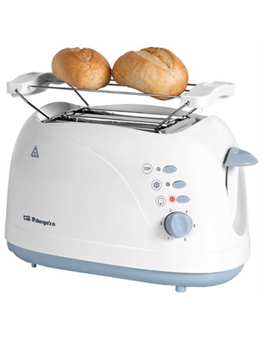 TOSTADOR PAN 750w 2 REBANADAS TO-3010 ORBEGOZO