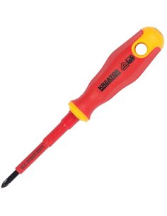 DESTORNILLADOR CRUZ AISLADO 1000V PH 2x100 402203 KREATOR 2