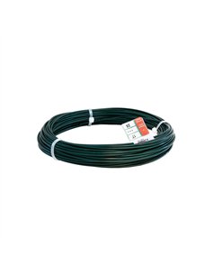 ROLLO 25mt ALAMBRE FORRADO VERDE