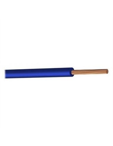 Rollo 100mt cable unipolar azul 1,5mm h07v-k