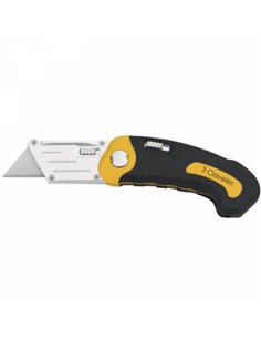 CUTTER NAVAJA PLEGABLE 10cm HOJA 19mm 00215 3 CLAVELES 2