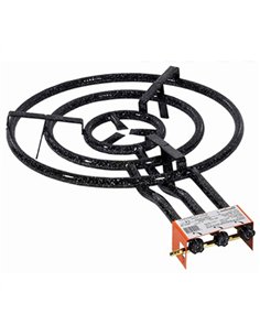 PAELLERO GAS BUTANO 450-3 3 FUEGOS IDEAL GARCIMA 2