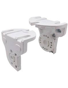 Juego 2 soporte eje toldo blanco 10435 micel 2