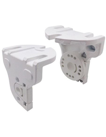 JUEGO 2 SOPORTE EJE TOLDO BLANCO 10435 MICEL