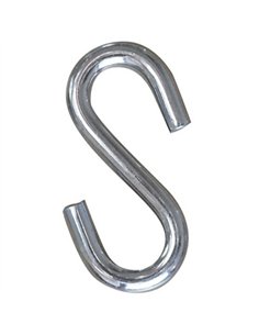 BLISTER 3 GANCHO FORMA ESE GALVANIZADO 30mm 2