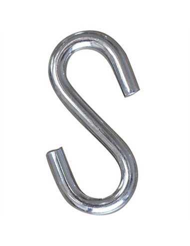 BLISTER 3 GANCHO FORMA ESE GALVANIZADO 30mm